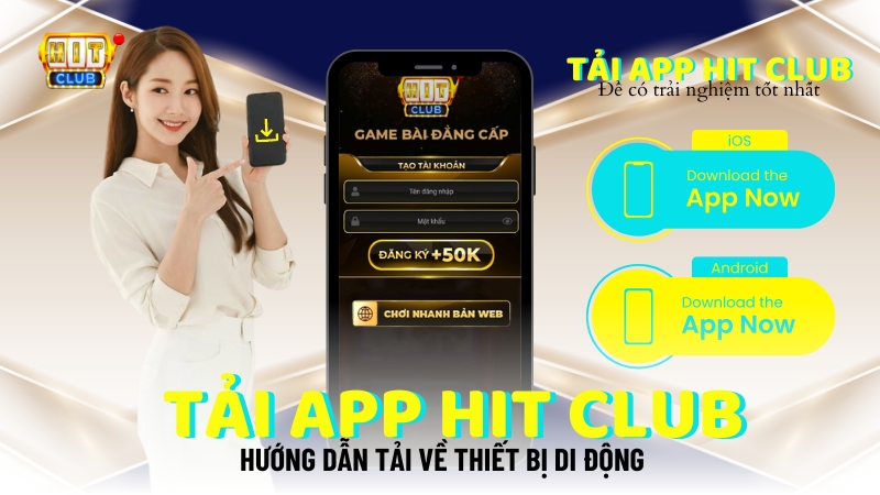 Hướng dẫn tải app Hit Club trên mobile
